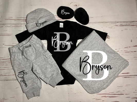 Baby Name Apparel Bundle
